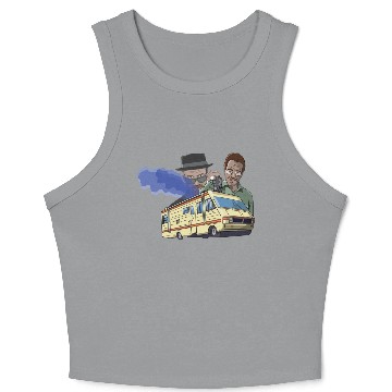 Discover Breaking Bad 3 Crop Tank Top