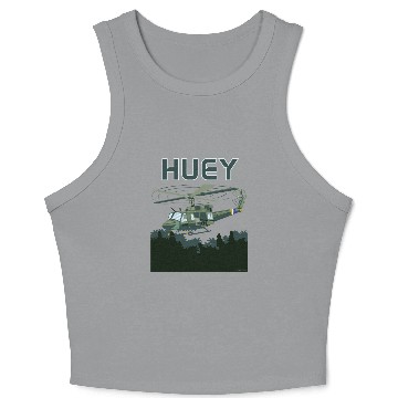 Discover Army Helicopter Military Armed Forces Helicopter Crop Tank Top