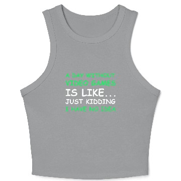 Discover video game Crop Tank Top