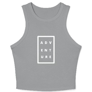 Discover Adventure Crop Tank Top
