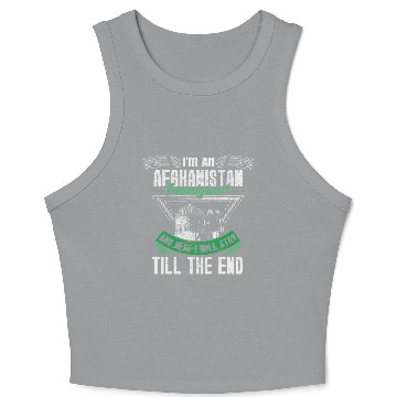 Discover Afghanistan Home Kabul Gift Crop Tank Top