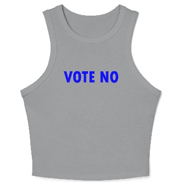 Discover Vote no Crop Tank Top
