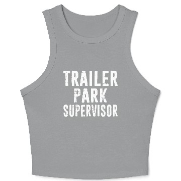 Discover Trailer Park Supervisor - Redneck Hick White Trash Crop Tank Top