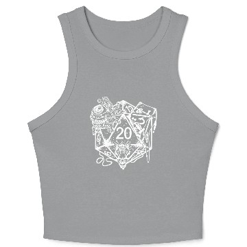 Discover Role Playing Gift Crop Tank Top Tabletop Fantasy
