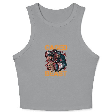 Discover Gorilla Caged Beast Crop Tank Top