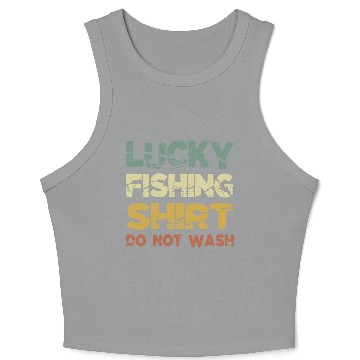 Discover Lucky Fishing Crop Tank Top