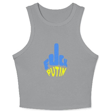 Discover Fuck Putin Classic Crop Tank Top