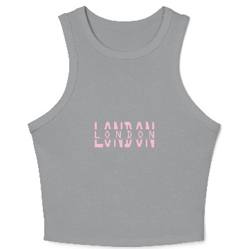 Discover London Crop Tank Top