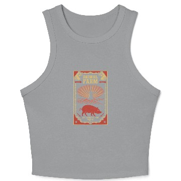 Discover all animals are equal essential Crop Tank Top