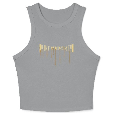 Discover Graffiti shit show Crop Tank Top