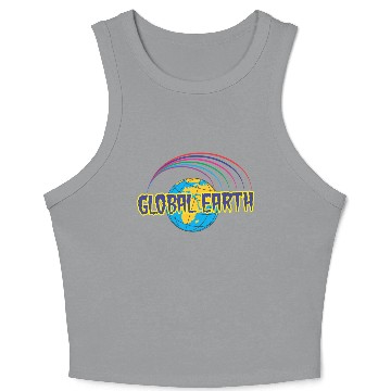 Discover earth best design Crop Tank Top