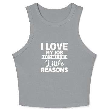 Discover Teacher Life Crop Tank Top