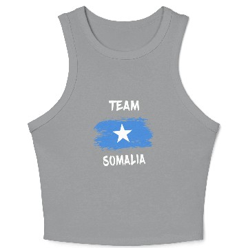 Discover Team Somalia Crop Tank Top