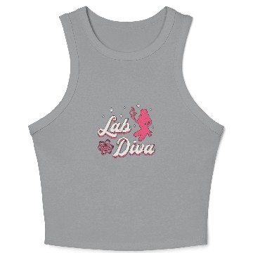 Discover Lab Diva Laboratory Technician Science Lab Tech Crop Tank Top