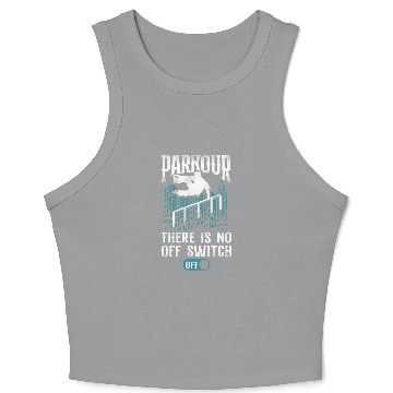 Discover Parkour Free Running Traceur Crop Tank Top