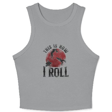 Discover Parkour Free Running Traceur Crop Tank Top