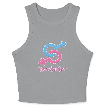 Discover Silk road tees two seater funny Crop Tank Top