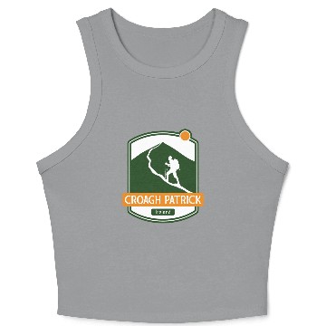 Discover Croagh Patrick – Ireland Crop Tank Top
