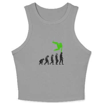 Discover Parkour Free Running Traceur Crop Tank Top