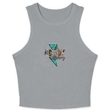 Discover Howdy Hooney Crop Tank Top