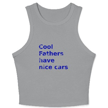 Discover Fathers day Crop Tank Top