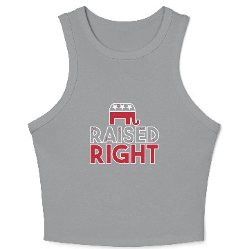 Discover RAISED RIGHT Crop Tank Top