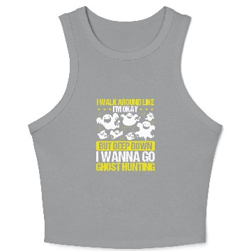 Discover Halloween Ghost Hunting Camerca Ghost Hunter Kit Crop Tank Top