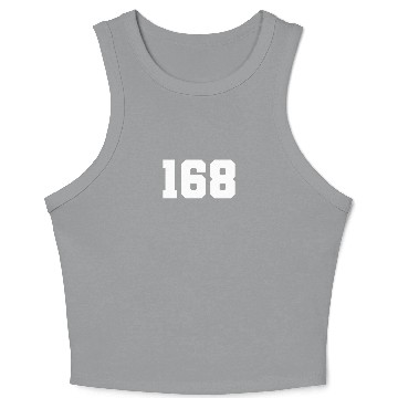 Discover 168 CLASSIC COLLEGE Crop Tank Top