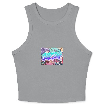 Discover GliZZey Anime Crop Tank Top