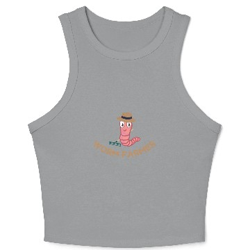 Discover worm farmer essential Crop Tank Top