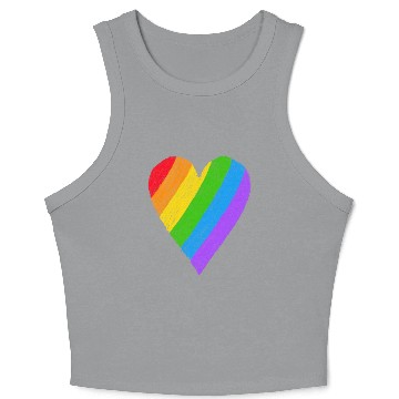 Discover LGBT Pride be yourself Crop Tank Top