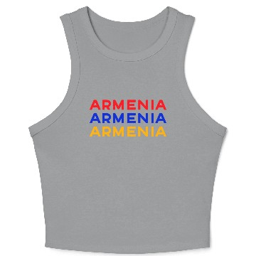 Discover Armenia - Armenian Crop Tank Top
