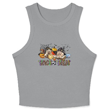 Discover Trick Or Treat Crop Tank Top
