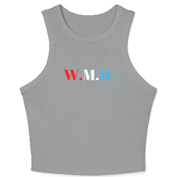 Discover WMD (Red, White and Blue Pro USA version) Crop Tank Top
