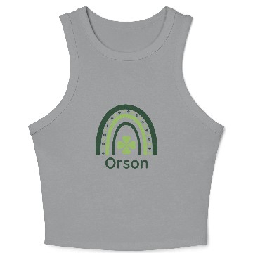 Discover Orson Clover Boho Rainbow Crop Tank Top