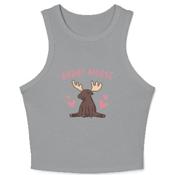 Discover Elk Daddy Moose Crop Tank Top