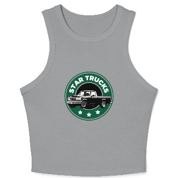 Discover 90s F StarTruck Crop Tank Top