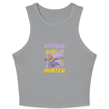 Discover Archery Archer Bowman Crop Tank Top