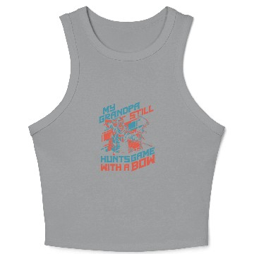 Discover Archery Archer Bowman Crop Tank Top
