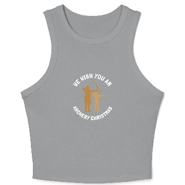 Discover Archery Archer Bowman Crop Tank Top