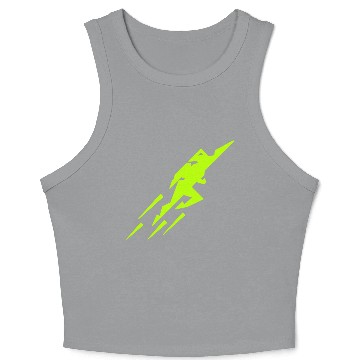 Discover Rocket Man Crop Tank Top