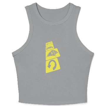 Discover Outdoor camping daily repeat Crop Tank Top