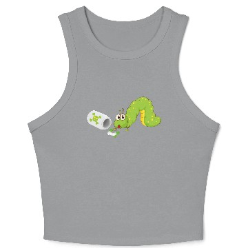 Discover Numb Little Bug Crop Tank Top