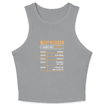 Discover Profession Pain Tattoo Ring Crop Tank Top