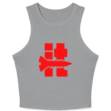 Discover Screw IT ©WhiteTigerLLC.Com LIKE US ON FACEBOOK Crop Tank Top