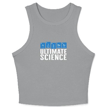 Discover Frisbee Crop Tank Top, Ultimate Science Periodic Table