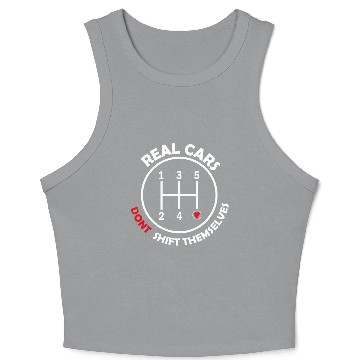 Discover Definition Car Guy Mechnaic Crop Tank Top