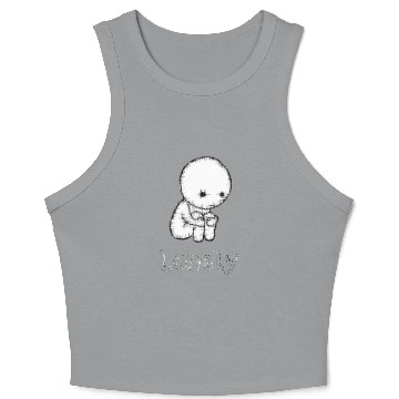 Discover Lonely : for all people who are alone Crop Tank Top