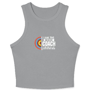 Discover Archery Archer Bowman Crop Tank Top