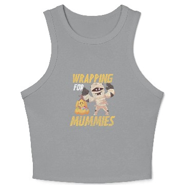 Discover Pharaoh Horror Monster Egypt Crop Tank Top